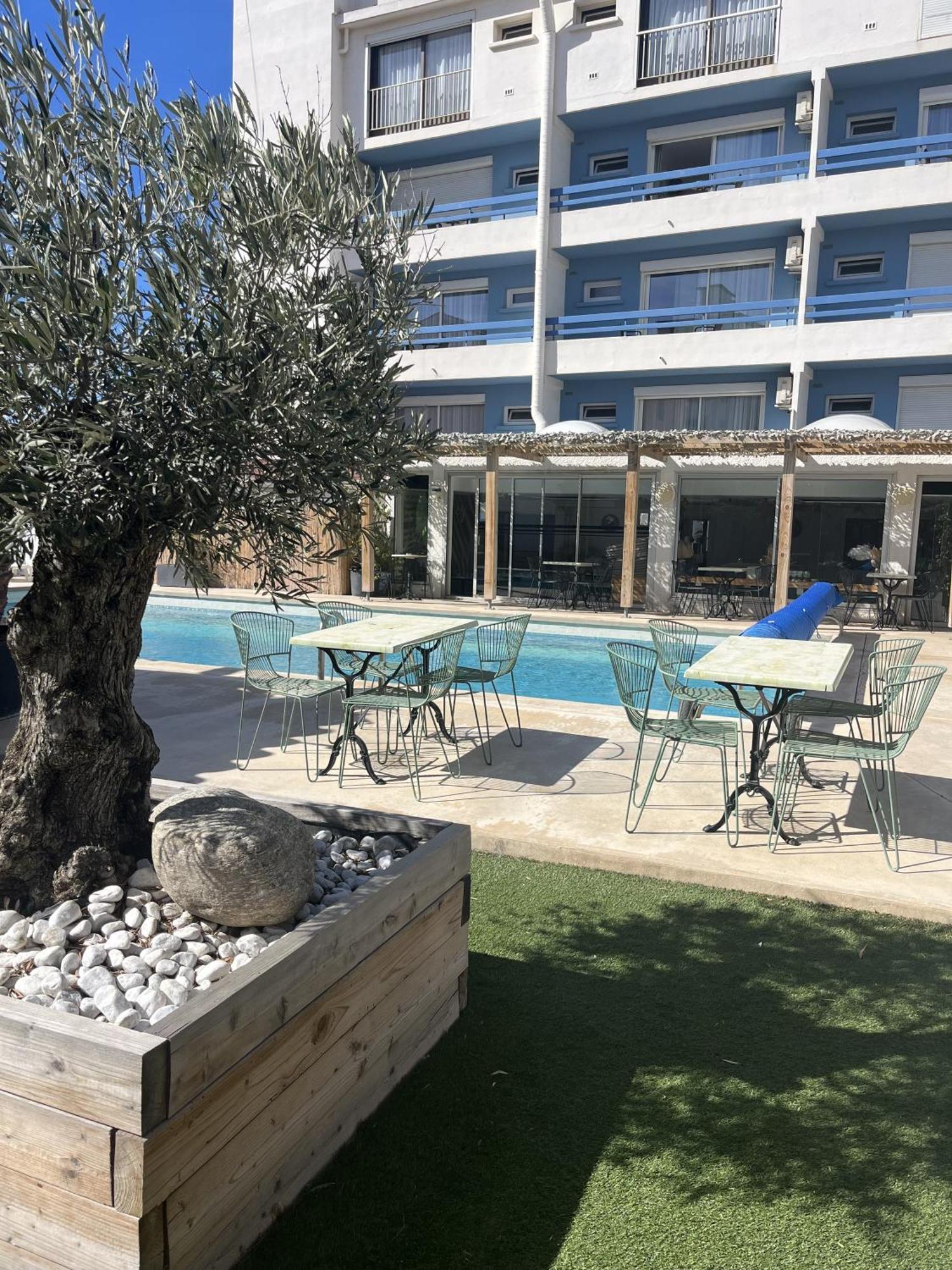Hotel Les Sables - Urban Style - By Logis Hotels Canet-en-Roussillon Exterior foto